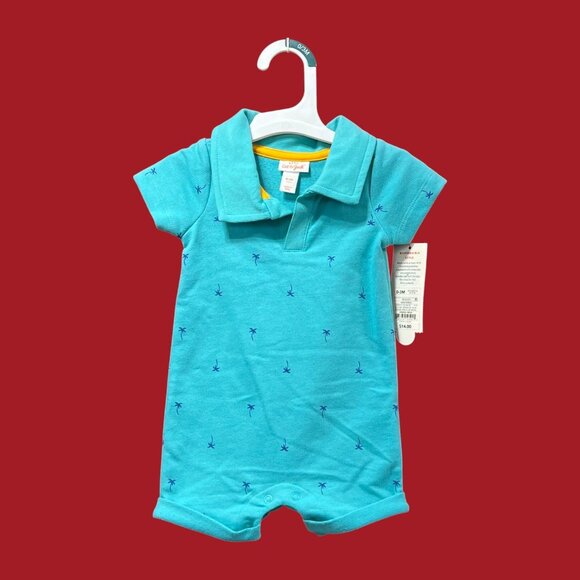 Cat & Jack - 10 Pieces Of Clothing For Baby Boys From 0 To 3 Months - Picture 8 of 9